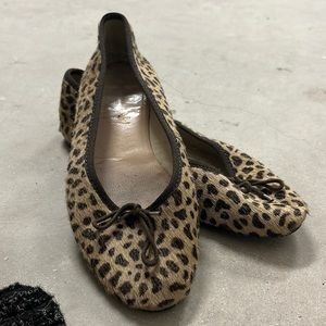 FS | NY Cheetah Ballet Flats MADE IN FRANCE FSNY